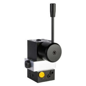 VALVE VLS – In-line Manual Valves Spring Return In Central Position
