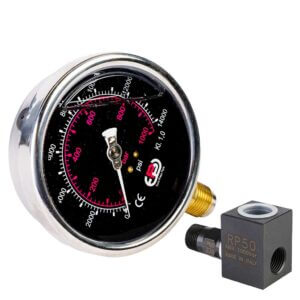 Pressure Gauges And Gauge Blocks 700 – 1000 – 3000 – 4000 Bar