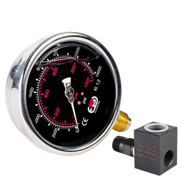 Pressure Gauges And Gauge Blocks 700 – 1000 – 3000 – 4000 Bar